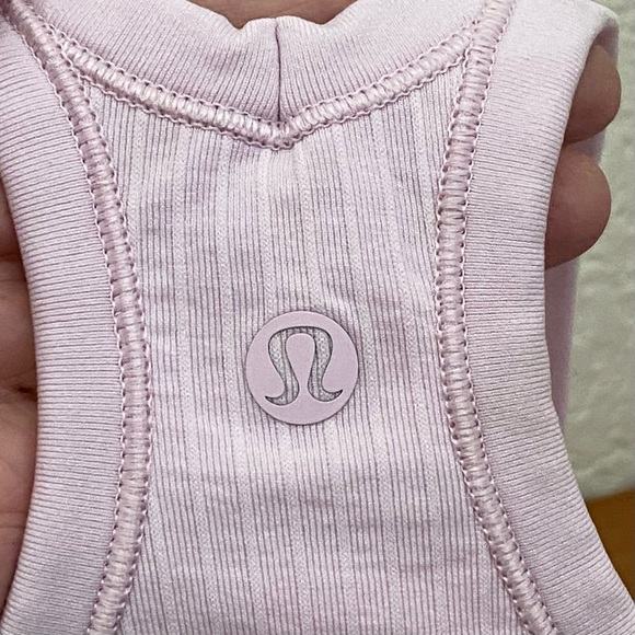 LULULEMON Ebb to Street Tank II in Pink Peony Pale Pink Size 12 - Picture 7 of 11